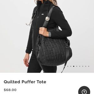 Figs Quilted Puffer Tote✨